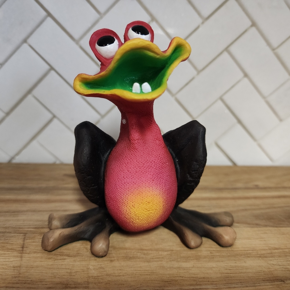 VTG 1996 Funny Frogs by Mary-Ann Orr, Panton Int. England